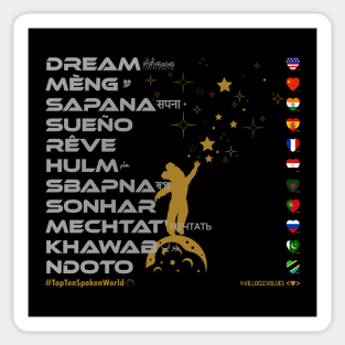 DREAM: Say ¿Qué? Top Ten Spoken (World) Sticker